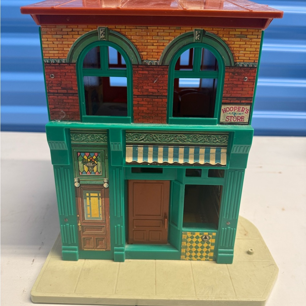 Vintage Fisher-Price Sesame Street #938 Play Family Playset w/ Accessories